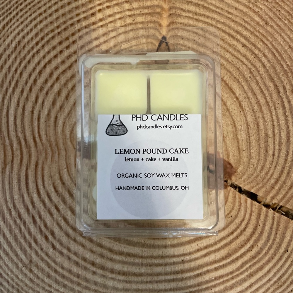 Lemon pound cake wax melts